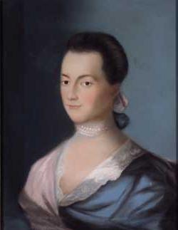 Abigail Adams (Mrs. John Adams) Portrait, pastel on paper