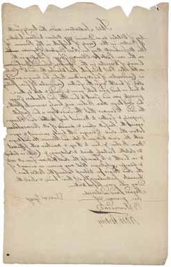 威廉·克拉克与埃比尼泽·格里格斯签订的og体育平台罗宾(一个奴隶)的契约, 1747年10月24日 