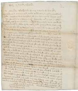 托马斯·库欣给贾斯珀·莫杜伊的信，1764年11月17日 
