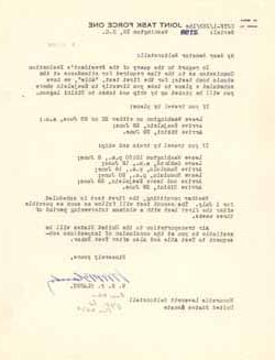 Letter from W. H. P. Blandy to Leverett Saltonstall, 9 April 1946 