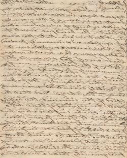 Ellen ' Nellie ' Custis Lewis给Harrison Gray Otis的信，1831年10月17日手稿